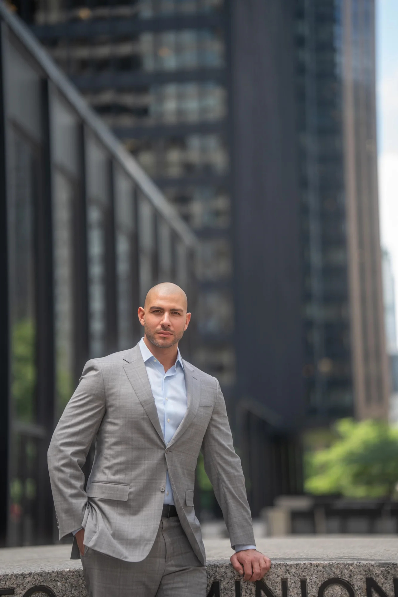 Nathan Levinson in Toronto financial district